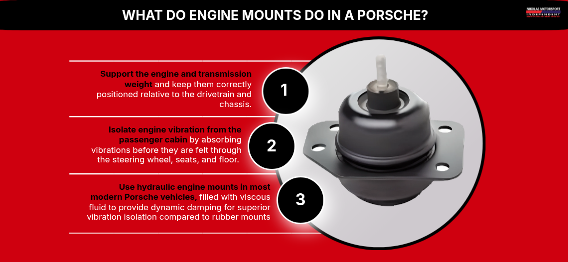 What Do Engine Mounts Do in a Porsche